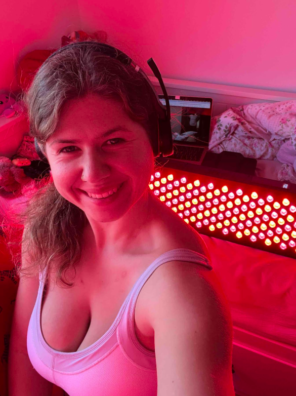 Zákaznická recenze – infrapanel MAXI 1500W ranní a večerní rutina